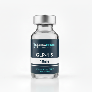 GLP-1S research peptide laboratory vial