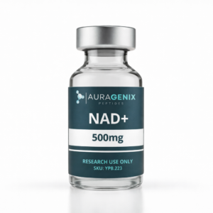 NAD+ research material laboratory vial