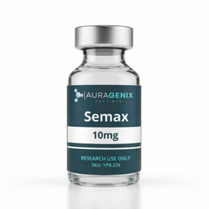 Semax research peptide laboratory vial