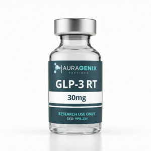 GLP-3RT research peptide laboratory vial