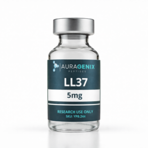 LL-37 research peptide laboratory vial