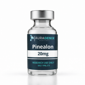 Pinealon research peptide laboratory vial