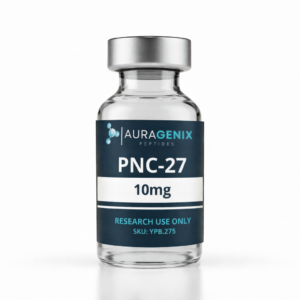 PNC-27 research peptide laboratory vial