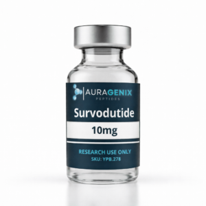 Survodutide research peptide laboratory vial
