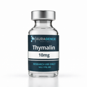 Thymalin research peptide laboratory vial